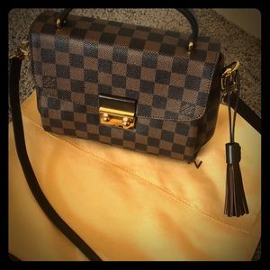 LV croisette damier ebene